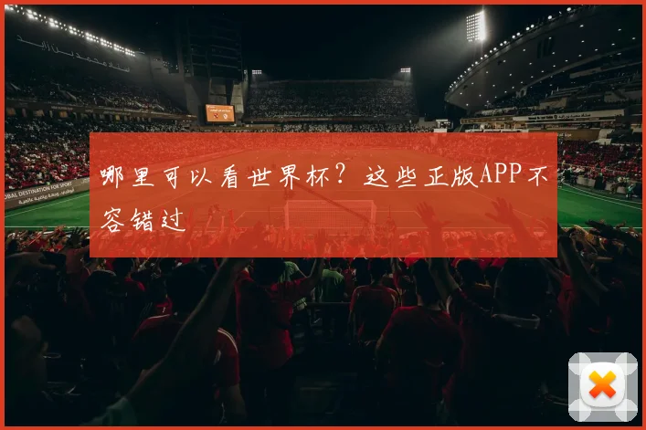 哪里可以看世界杯?这些正版APP不容错过